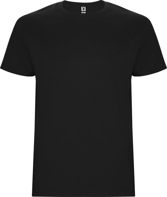 T-shirt unisex met korte mouwen 'Stafford' Zwart - 4XL