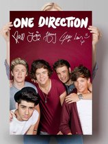 Reinders Poster One Direction - maroon - Poster - 61 × 91,5 cm - no. 23614