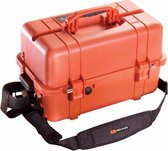 Peli Case   -   Camerakoffer   -   1460 EMS    -  Oranje   32,400000 x 32,300000 x 52,900000 cm (BxDxH)