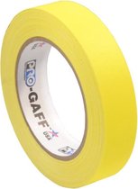 Pro  - Gaff gaffa tape 24mm x 22,8m geel
