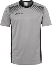 Keepersshirt - Uhlsport Goal Shirt Korte Mouwen Grijs - Maat M