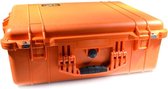 Peli Case - Camerakoffer - 1600 - Oranje - excl. plukschuim 61,600000 x 49,300000 x 22,000000 cm (BxDxH)