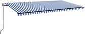 vidaXL-Luifel-automatisch-uittrekbaar-600x350-cm-blauw-en-wit