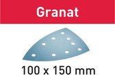 Festool Schuurpapier STF DELTA/9 100x150mm P100 Granat VE=100 - 577545