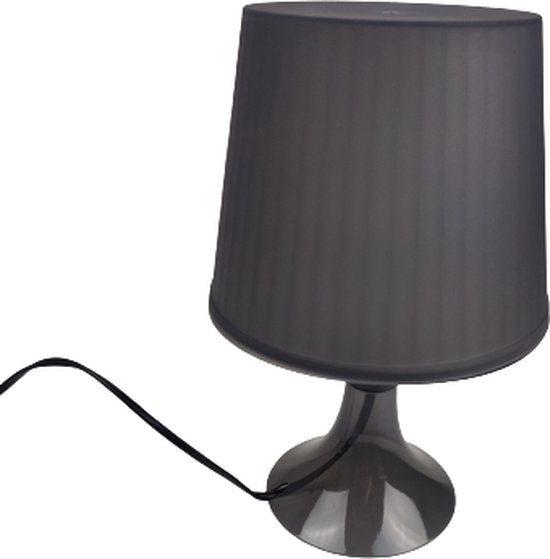 Foto: Bureaulamp zwart blauw diameter 19 cm hoogte 29 cm geen lampbolletje inbegrepen desklight