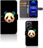 Telefoontas Xiaomi Poco X5 Pro | Note 12 Pro 5G Hoesje ontwerpen Panda Color Sinterklaas Cadeautje