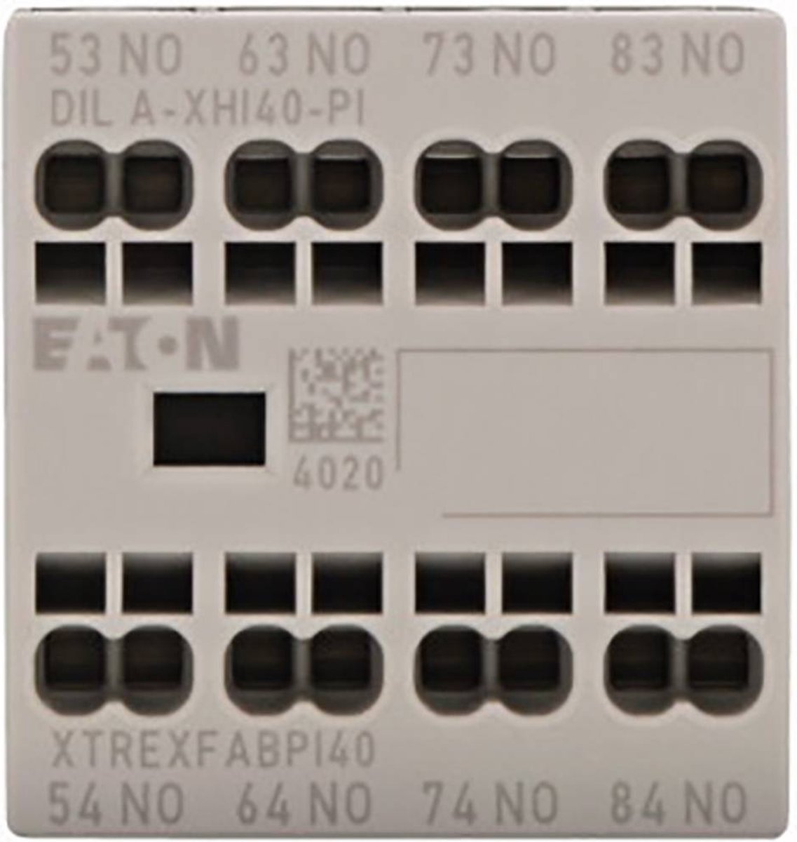 Eaton DILA-XHI40-PI Hulpschakelblok 4x NO 4 A 1 stuk(s)