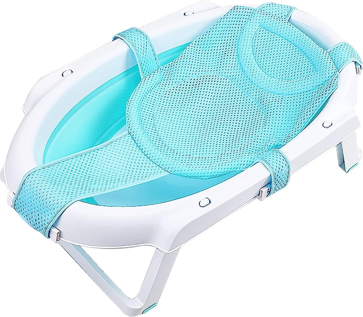Baby Badkussen – Baby Badmatras - Veiligheid baby kussen voor bad - veiligheidskussen voor in bad – Zachte babykussen