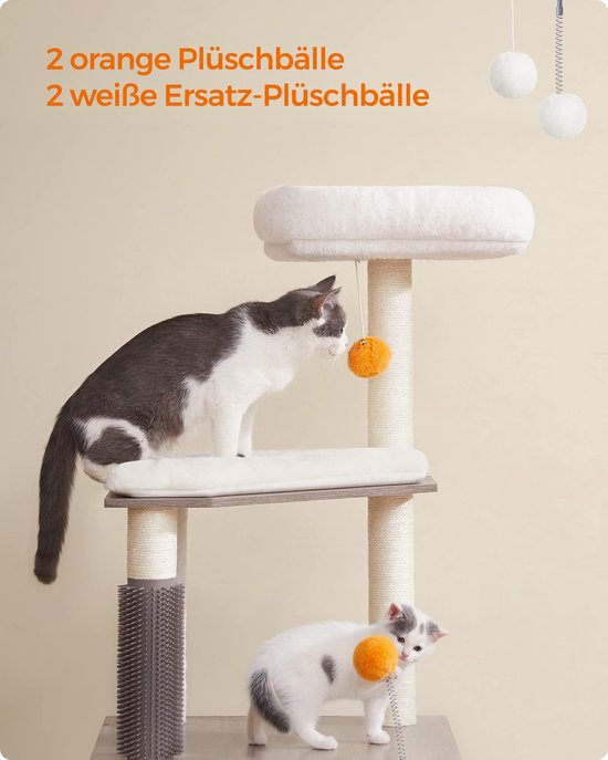 IN.HOMEXL Meuble pour chat tout-en-un Meow - Arbre à chat avec bac à  litière - Chats... | bol.com