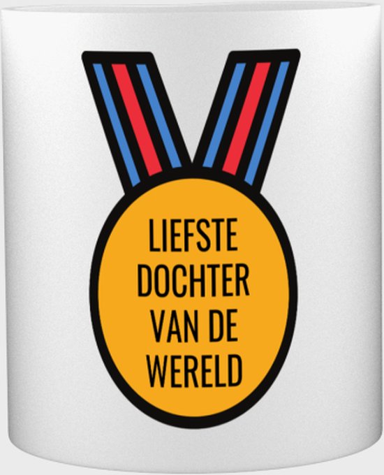 Akyol - tasse à café la plus chère fille du monde - tasse à thé - Fille - la fille la plus chère - cadeau d'anniversaire - anniversaire - cadeau - cadeau pour fille - articles pour fille - cadeau - cadeau - cadeau - contenu 350 ML