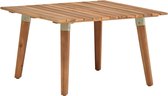 Table de jardin 60x60x36 cm bois d'acacia massif