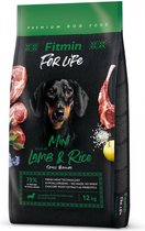 Fitmin For Life Dog Lam & Rijst Mini 12kg