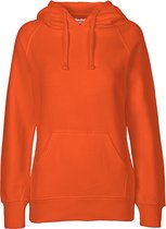 Fairtrade Ladies Hoodie met capuchon Orange - S