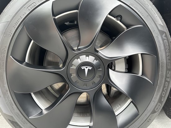 Enjoliveurs - enjoliveurs - enjoliveurs noir mat 19 pouces - Tesla Model Y