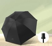Bol.com UV Paraplu - Paraplu en Parasol in één - Opvouwbaar - met UV bescherming - Mini Zonneparaplu - Hand Parasol - Kleur Zwart aanbieding