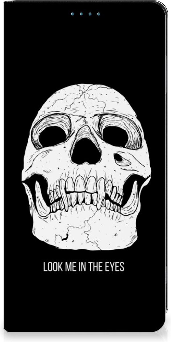 Mobiel BookCase Motorola Moto G53 Skull Eyes