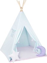 Tipi tent Unicorn met accessoires Unicorn + speelmat en 2 kussens