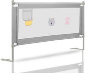Bedhekje 200 cm kinderbedhek voor verticaal heffen, veiligheidsbescherming bedhek ter bescherming tegen vallen voor peuters Uitvalbeschermer Uitvalbeveiliging