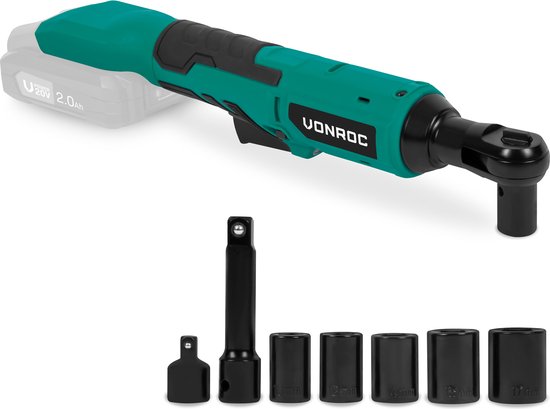 VONROC Compacte alleszuiger - 20V - Incl. Diverse accessoires - excl VONROC Compacte alleszuiger - 20V - Incl. Diverse accessoires - excl