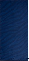 Swim Essentials Serviette de Plage Microfibre - Serviette de Plage/Drap de Bain Microfibre - Blauw Zebra - 180 x 90 cm