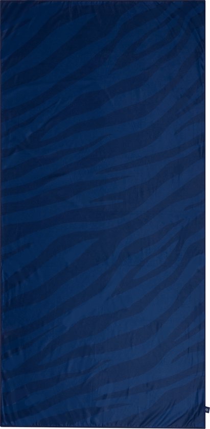 Swim Essentials Microvezel Strandlaken - Strandhanddoek/Badlaken Microvezel - Zebra Blauw - 180 x 90 cm