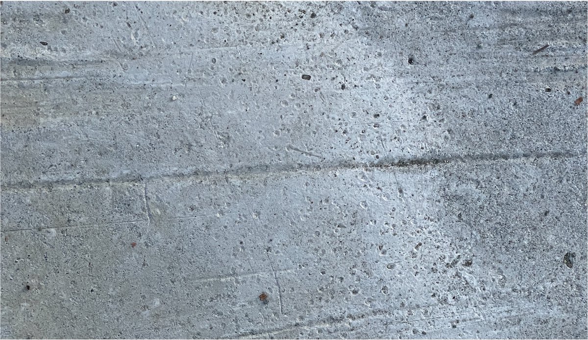 Inductieplaat Beschermer - Grijs Beton - 90x52 cm - 2 mm Dik - Inductie Beschermer van Vinyl