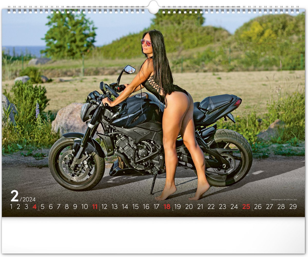 Calendrier Biker Girls 2024