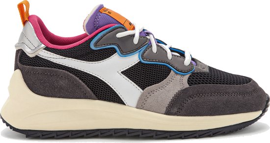 Diadora Jolly Suede Mesh Woman Lage sneakers - Dames - Zwart - Maat 36