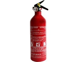 ANAF PS1-X - Brandblusser-  ABC Poederblusser 1KG - Inclusief Ophangbeugel - Veilig Onderweg - Brandveiligheid