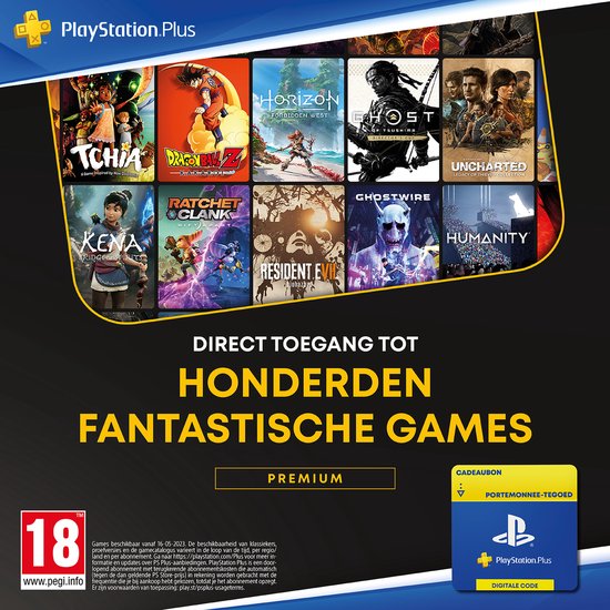 15 euro PlayStation Store tegoed - PSN Playstation Store Kaart (NL) - Sony digitaal