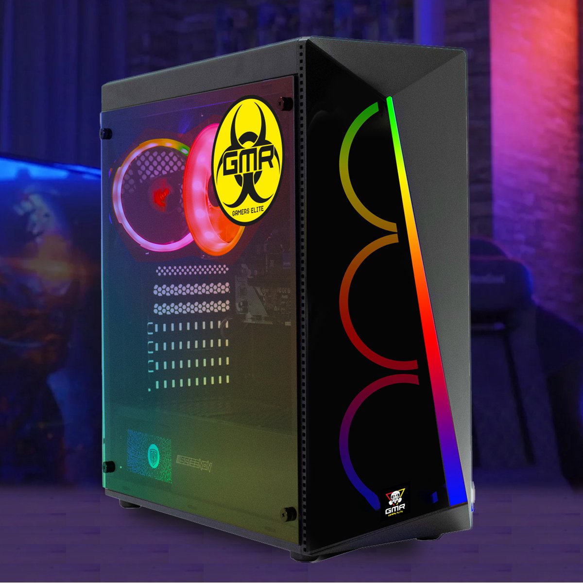 GMR R4 GamePC - AMD Ryzen 5 - 240GB SSD - Geforce RTX 3060 - afbeelding 3