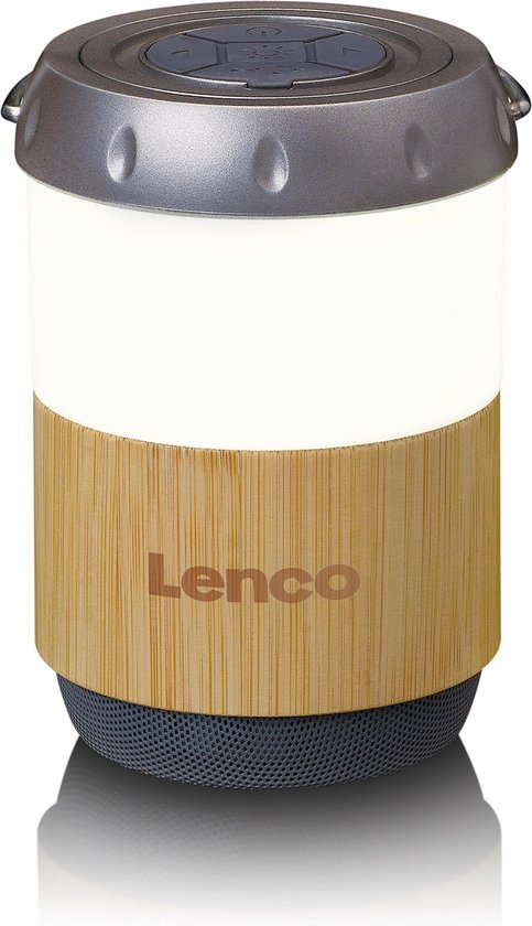 Lenco BTL-030 Lampe Portable avec Haut-Parleur Bluetooth - 3 Intensités