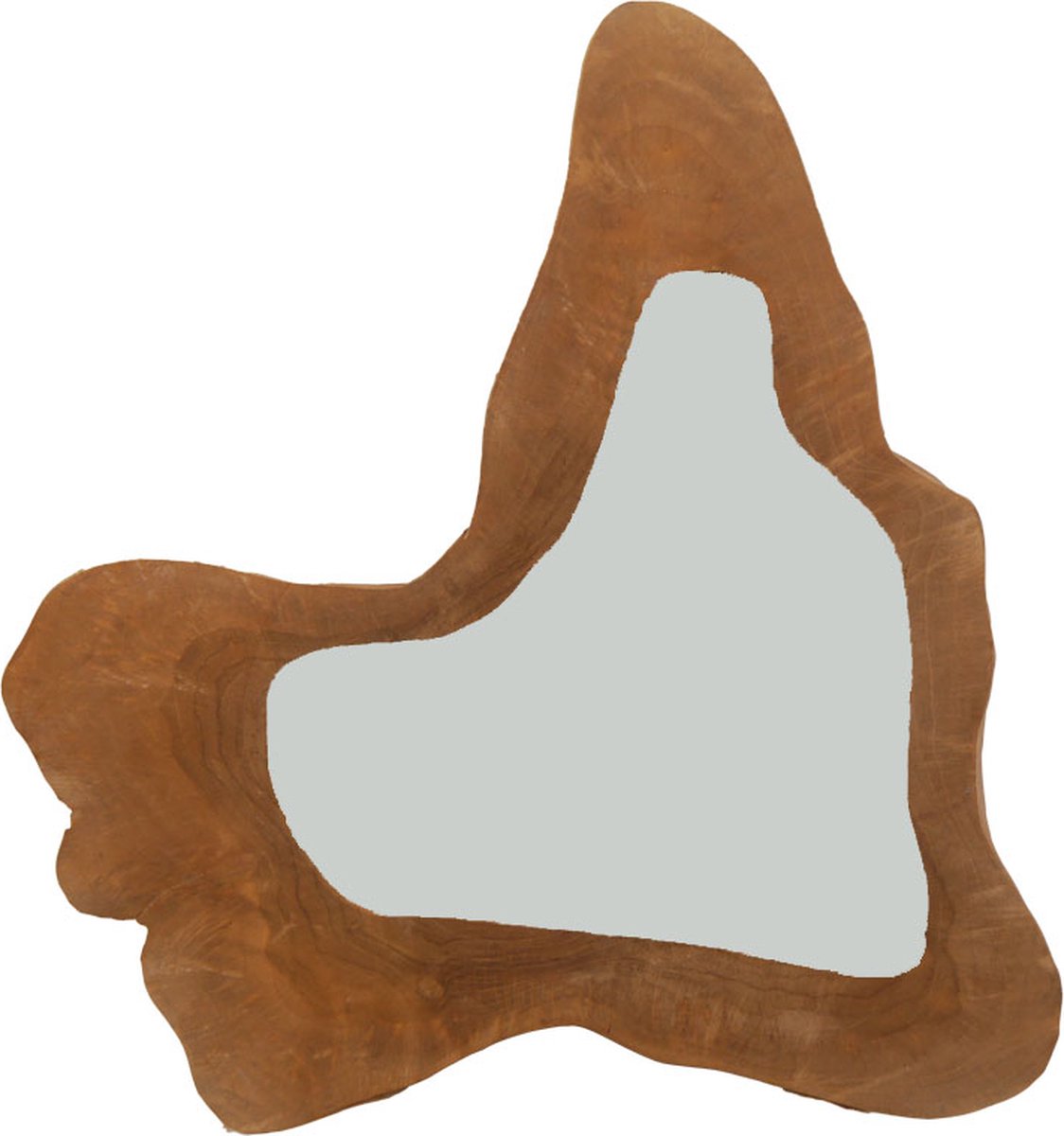 SENSE Teakhout- Artisanale Spiegel - Wortelhout Natural