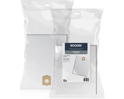 SQOON® Stofzuigerzakken Geschikt voor Festool CT / CTL / CTM26 & CT / CTL / CTM36 - 5 Stuks