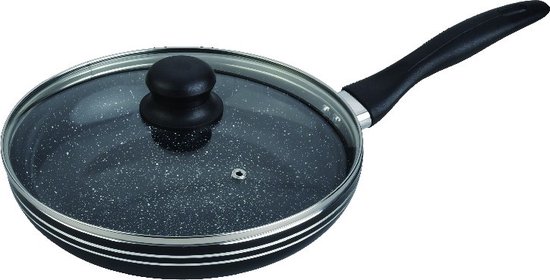 Edënbërg Stonetec Line - Steelpan Keramisch - 20 cm - 3-laags anti Edënbërg Stonetec Line - Steelpan Keramisch - 20 cm - 3-laags anti