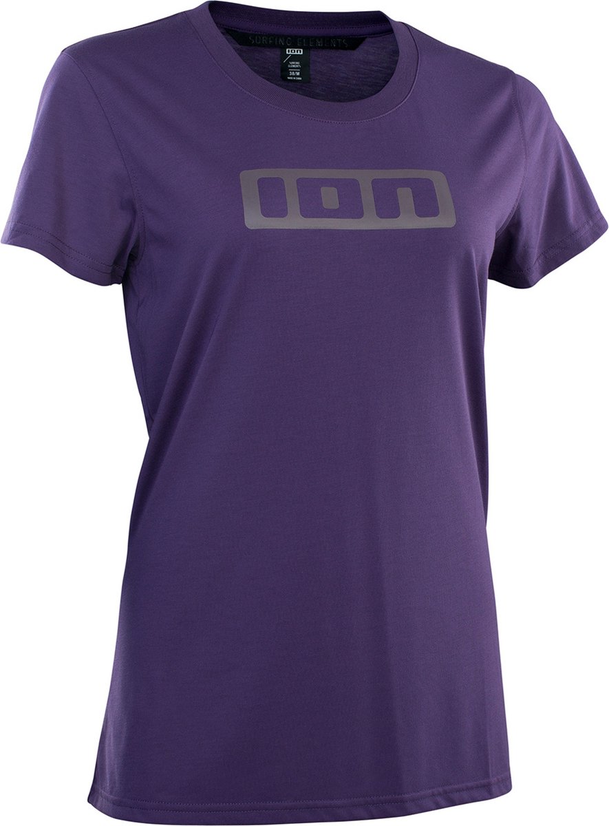 Ion Logo Dr T-shirt Met Korte Mouwen Paars L Vrouw