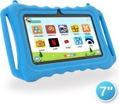 DEPLAY Kids Tablet LITE- Tablette enfant - Tablette enfant à partir de 3 ans - Batterie 3000 mAh - Étui de protection & Protecteur d'écran - Android 12 - Tablette Enfant - 7 Pouce - Bleu