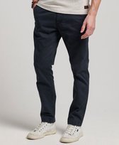 Superdry Officers Slim Chino Trousers Chino Broek - Heren - Eclipse Navy - W30 X L30