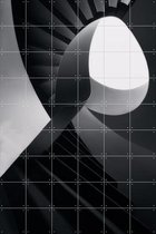 IXXI Round Lines - Wanddecoratie - Abstract - 120 x 180 cm