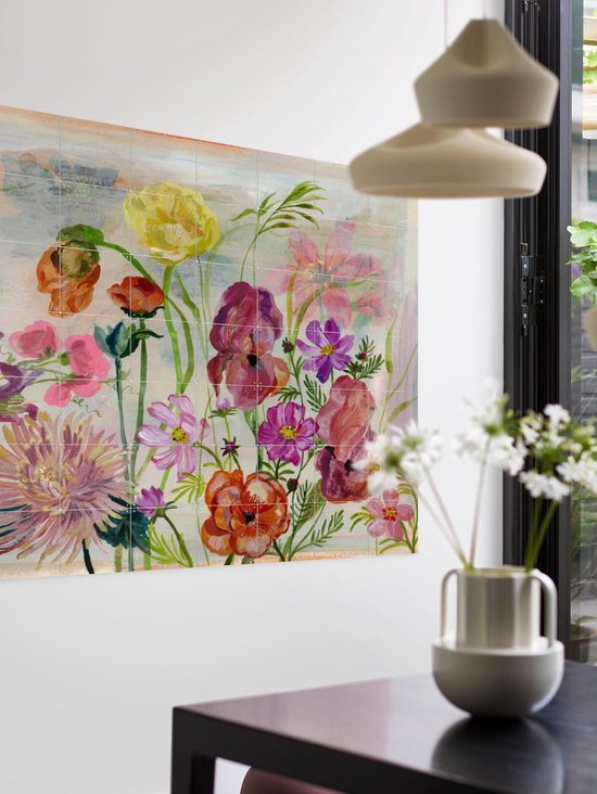 IXXI Flower Garden - Décoration murale - 100 x 140 cm