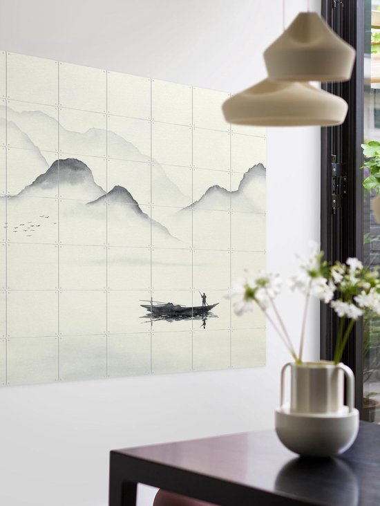 IXXI Matin de pêche - Décoration murale - 100 x 140 cm