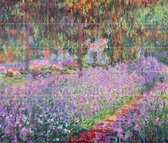 IXXI The Artist's Garden - Claude Monet - Wanddecoratie - 120 x 140 cm