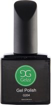 Gelzz Gellak - Gel Nagellak - kleur New Neon Green G204 - Groen - Dekkende kleur - 10ml - Vegan