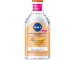 NIVEA Micellair Water Energy - Gezichtsreiniger - Met aminozuren - pH-neutraal - Vitamine C - 400 ml