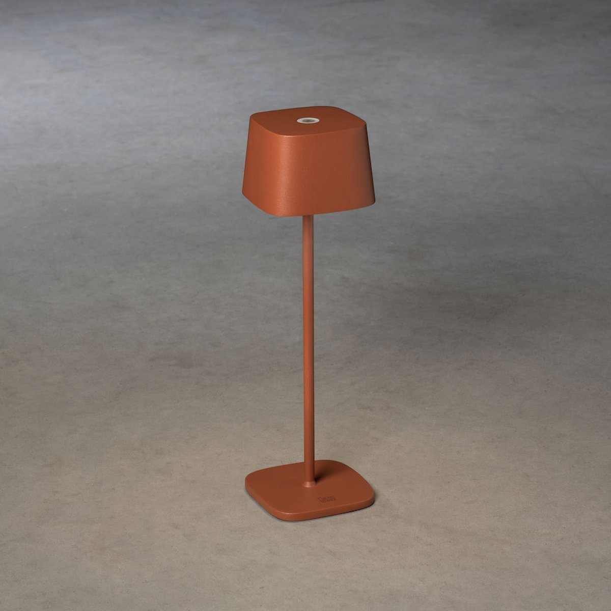Tafellamp Capri | 1 lichts | teracotta | aluminium | 36 cm | accu / batterij | oplaadbaar | USB