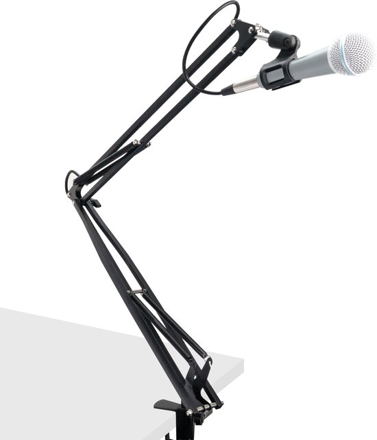Bewust worden erfgoed Nest Microfoon Arm met XLR Kabel – Microfoon Standaard – Boom arm – Statief –  Gaming en... | bol.com