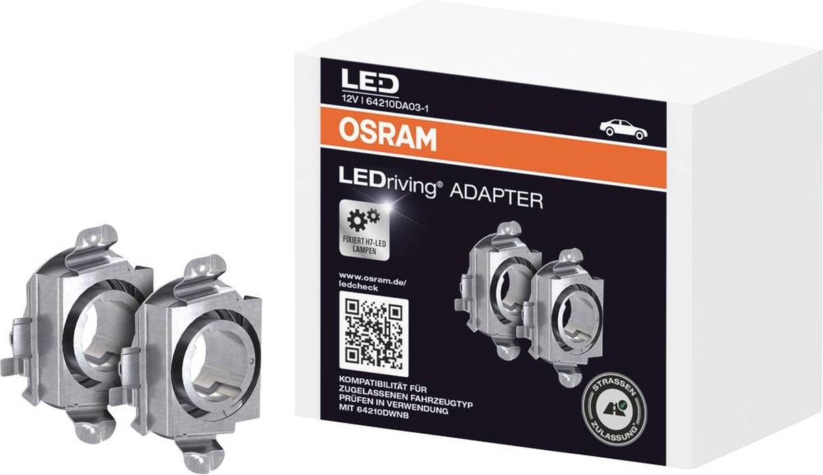 OSRAM Adapter voor Night Breaker H7-LED 64210DA03-1 Bouwvorm (autolamp) H7, Adapter für Night Breaker H7-LED – foto 7