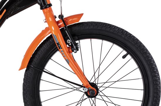 s'cool XXlite alloy 18 Kinderen, zwart/oranje van s'cool — afbeelding 3
