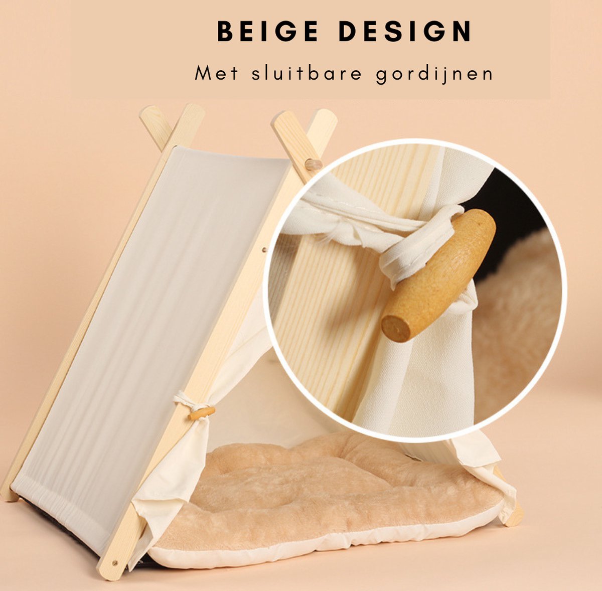 Grote Buitenren Voor Katten 3-in-1 Pop-up Tent - Draagbare Modulaire Kattenvolière Met Mesh