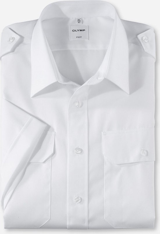 OLYMP Chemise Pilote coupe confort blanc KM